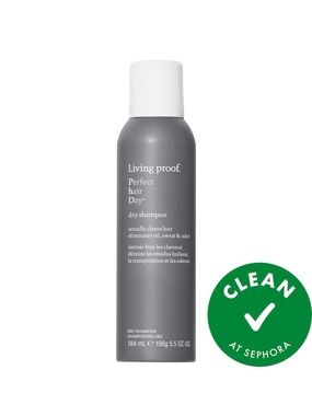 Living Proof Dry Shampoo Spray - Gray and White Bottle